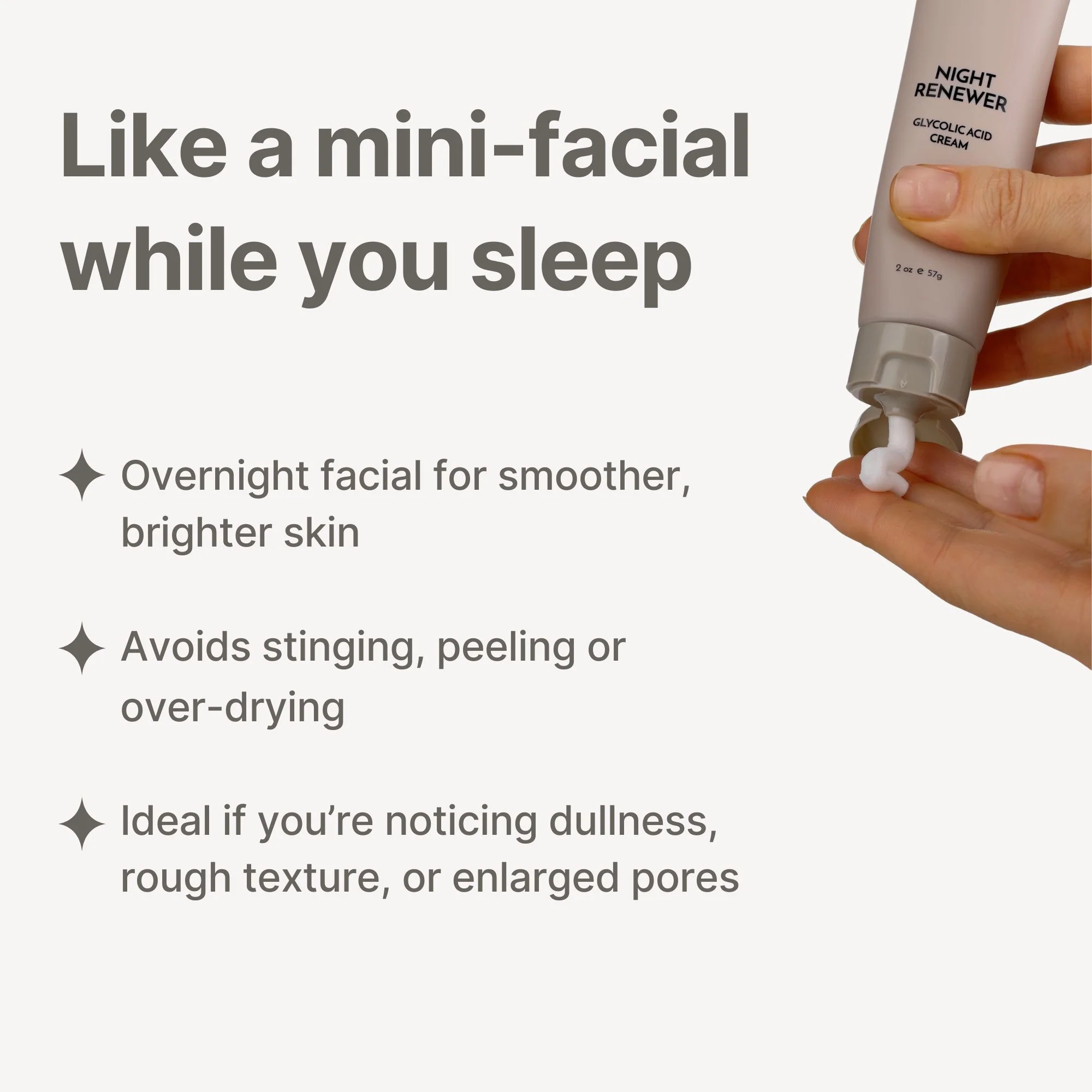 Night Renewer Glycolic Acid Cream - Image 3